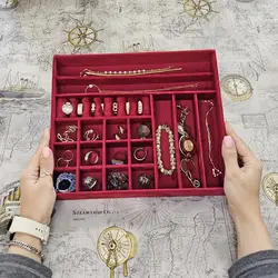 سینی نظم دهنده جواهرات و اکسسوری کد A - طراحی بسته بندی | باکس جواهرات