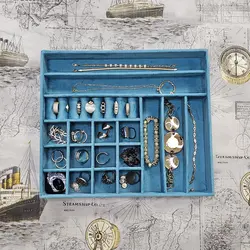 سینی نظم دهنده جواهرات و اکسسوری کد A - طراحی بسته بندی | باکس جواهرات