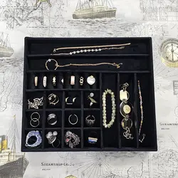 سینی نظم دهنده جواهرات و اکسسوری کد A - طراحی بسته بندی | باکس جواهرات