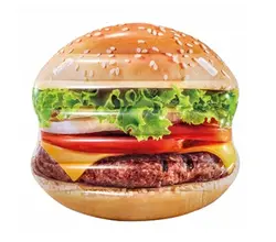 تشک بادی روی آب طرح همبرگر