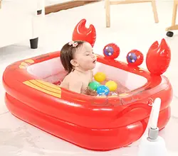 استخر بادی کودک طرح خرچنگ