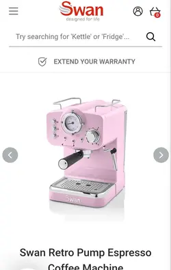 قهوه ساز سوان swan