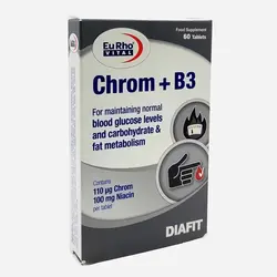 قرص کروم + B3 یوروویتال