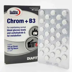 قرص کروم + B3 یوروویتال