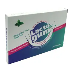 قرص مکیدنی لاکتوگام زیست تخمیر 10 عدد