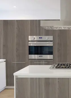 طراحی و اجرای کابینت آشپزخانه تمام MDF تولید شده از MDF درجه دو ایرانی (آرین سینا ، آسا و... )