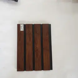 ترمو وال پلی استایرن شیار دار رنگ چوب فندقی جنگلی کد2028
