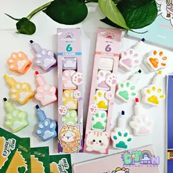 هایلایتر 5 عددی طرح پنجه
