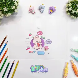 پوشه دکمه دار طرح خرگوش کیوت 2