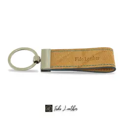 جاکلیدی نواری چرم پهن