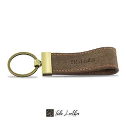 جاکلیدی نواری چرم پهن