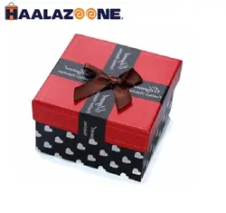 جعبه ساعت مدل هدیه روبان دار  کد 50g