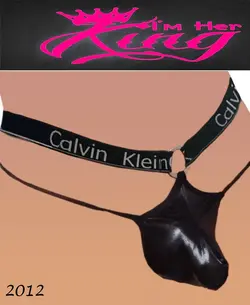 شورت فانتزی چرم مردانه کلوین کلین calvin klein