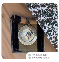 چادر مسافرتی کمپینگ رنگ کرمی نسکافه ای سایز ۲×۳ متر مدل سایبان دار KMS