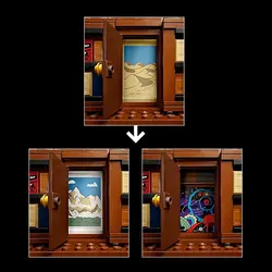 لگو سری ایده مدل ساختمان دکتر استرنج ۷۶۲۱۸ - LEGO® Marvel Sanctum Sanctorum 76218 - Collectible Doctor Strange Modular Building