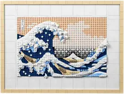 لگو سری هنر مدل موج بزرگ نقاشی معروف ژاپنی 31208 - LEGO Art Hokusai The Great Wave 31208 Japanese Painting Building Set for Art Lovers and Adults