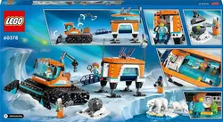 لگو سری سیتی مدل کامیون اکتشاف قطبی و آزمایشگاه سیار 60378 - LEGO® City Polar Exploration Truck and Mobile Laboratory 60378