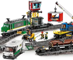 لگو سری سیتی مدل قطار باربری ۶۰۱۹۸ - LEGO City Cargo Train 60198