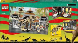 لگو سری پارک ژوراسیک مدل مرکز بازدیدکنندگان : تی رکس و رپتور 76961 - 76961 LEGO® Jurassic World Visitor Center: T. rex and Raptor Attack