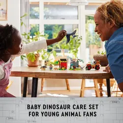 لگو سری پارک ژوراسیک مدل مرکز نجات نوزاد دایناسور 76963 - LEGO Jurassic World Baby Dinosaur Rescue Center 76963