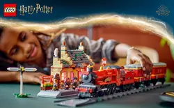 لگو سری هری پاتر مدل هاگوارتز اکسپرس و ایستگاه قطار هاگزمید ۷۶۴۲۳ - LEGO Harry Potter Hogwarts Express & Hogsmeade Station 76423