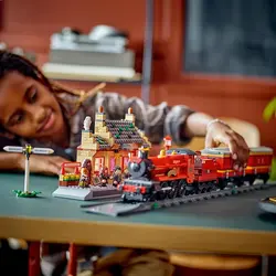 لگو سری هری پاتر مدل هاگوارتز اکسپرس و ایستگاه قطار هاگزمید ۷۶۴۲۳ - LEGO Harry Potter Hogwarts Express & Hogsmeade Station 76423