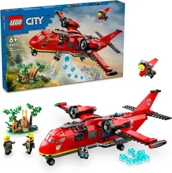 لگو سری سیتی مدل هواپیمای نجات آتش نشانی 60413 - LEGO City Fire Rescue Plane 60413