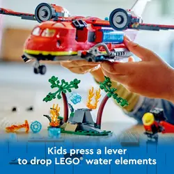 لگو سری سیتی مدل هواپیمای نجات آتش نشانی 60413 - LEGO City Fire Rescue Plane 60413