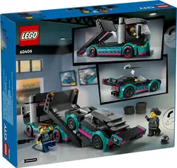 لگو سری سیتی مدل ماشین مسابقه و کامیون حمل و نقل ماشین 60406 - LEGO City Race Car and Car Transporter Truck 60406