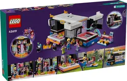 لگو سری فرندز مدل اتوبوس تور موسیقی پاپ استار 42619 - LEGO Friends Pop Star Music Tour Bus 42619
