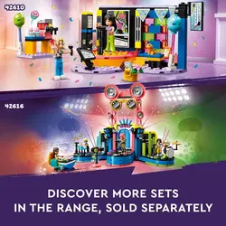 لگو سری فرندز مدل اتوبوس تور موسیقی پاپ استار 42619 - LEGO Friends Pop Star Music Tour Bus 42619