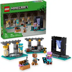 لگو سری ماینکرفت مدل اسلحه خانه 21252 - LEGO Minecraft Armory 21252