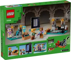 لگو سری ماینکرفت مدل اسلحه خانه 21252 - LEGO Minecraft Armory 21252