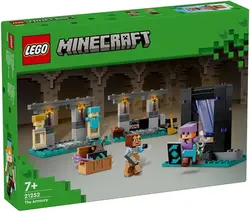 لگو سری ماینکرفت مدل اسلحه خانه 21252 - LEGO Minecraft Armory 21252