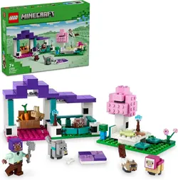 لگو سری ماینکرفت مدل پناهگاه حیوانات 21253 - LEGO Minecraft Animal Shelter 21253