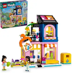 لگو سری فرندز مدل فروشگاه پوشاک قدیمی 42614 - LEGO Friends Vintage Clothing Store 42614