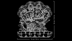 لگو سری دیزنی مدل صدف سلطنتی پری دریایی کوچک 43225 - LEGO® | Disney The Little Mermaid Royal Oyster 43225