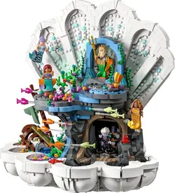 لگو سری دیزنی مدل صدف سلطنتی پری دریایی کوچک 43225 - LEGO® | Disney The Little Mermaid Royal Oyster 43225