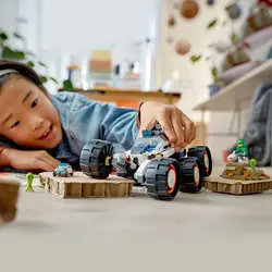 لگو سری سیتی مدل ربات اکتشاف فضایی و موجود بیگانه 60431 - LEGO City Space Exploration Robot and Alien Creature 60431