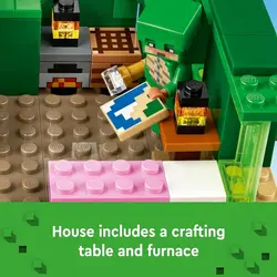 لگو سری ماینکرفت مدل خانه ساحلی لاک پشت 21254 - LEGO Minecraft Turtle Beach House 21254