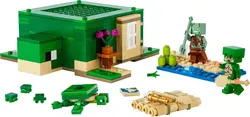لگو سری ماینکرفت مدل خانه ساحلی لاک پشت 21254 - LEGO Minecraft Turtle Beach House 21254