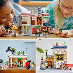 لگو سری سازنده 3 در 1 مدل فروشگاه پاستا در مرکز شهر 31131 - LEGO® Creator 3-in-1 Downtown Pasta Shop 31131