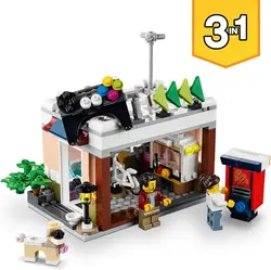 لگو سری سازنده 3 در 1 مدل فروشگاه پاستا در مرکز شهر 31131 - LEGO® Creator 3-in-1 Downtown Pasta Shop 31131