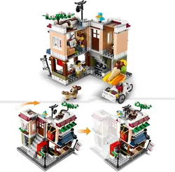 لگو سری سازنده 3 در 1 مدل فروشگاه پاستا در مرکز شهر 31131 - LEGO® Creator 3-in-1 Downtown Pasta Shop 31131