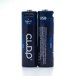 باتری شارژی USB قلمی AA برند CLDP- پک 4 عددی