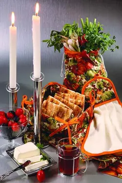 ست کامل 22 تکه آشپزخانه، مدل کدو