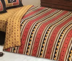 ست لحاف دو نفره  4 تکه؛ طرح گبه Gabbeh
