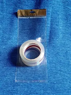 500 گرم سلفون لب چسب رگال دار 1۳x25