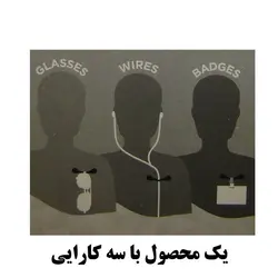 نگهدارنده عینک کد 4488BW