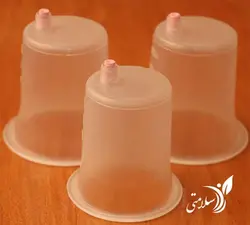 لیوان 100 سی سی یکبار مصرف حجامت و بادکش کارتن 500 عددی